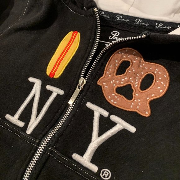 PiccoliNY Hot Dog Pretzel Hoodie - Picture 2 of 4